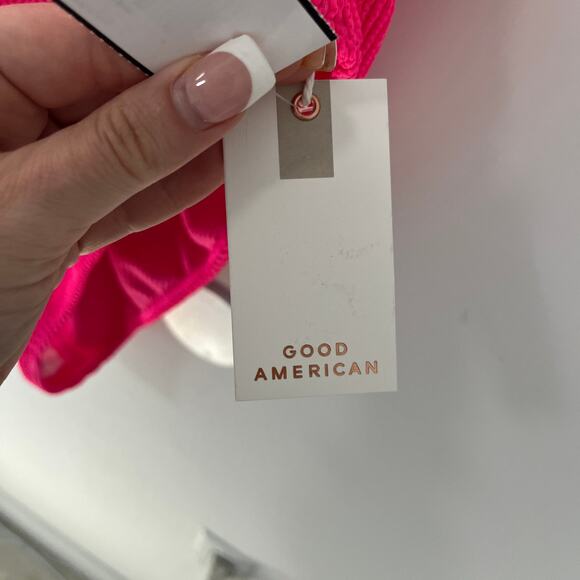 NEW Good American Barbie Pink One Piece Bathing Suit Size 4XL/5XL - Picture 4 of 6